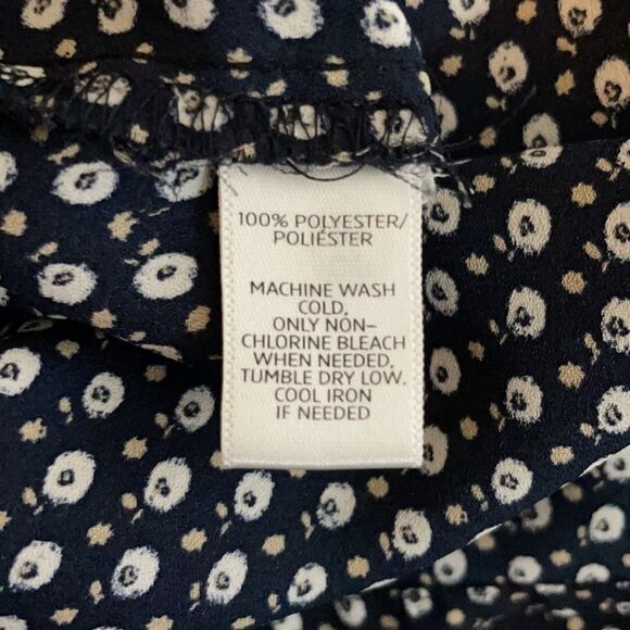 ANN Taylor Loft Sleeveless Print Tank Size Medium Petite - Picture 9 of 10